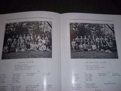 1948 TEMPORA ET MORES HARTRIDGE GIRLS SCHOOL YEARBOOK NEW JERSEY - YB 635