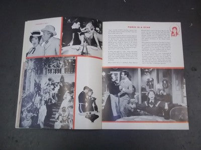 1950'S MGM PRESENTS GIGI THEATER PROGRAM - LESLIE CARON - GREAT COVER - II 2294