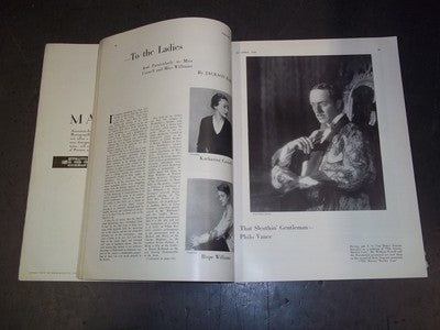 1930 APRIL THE THEATRE ILLUSTRATED MAGAZINE - BERKELEY SQUARE - II 3376