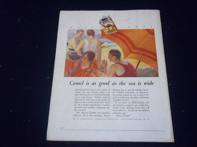 1927 AUGUST TRAVEL MAGAZINE - IN A JAPANESE GARDEN - II 1951