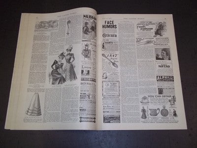 1898 FEBRUARY THE LADIES' WORLD MAGAZINE - GREAT PHOTOS AND ADS - SP 3037