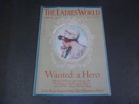 1914 FEBRUARY THE LADIES' WORLD MAGAZINE - GREAT PHOTOS AND ADS - SP 3067