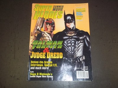 1995 JULY SUPER HEROES - BATMAN AND JUDGE DREDD - SYLVESTER STALLONE - II 2678