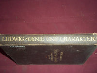 1927 GENIE UND CHARAKTER BOOK BY EMIL LUDWIG - GERMAN - KD 697