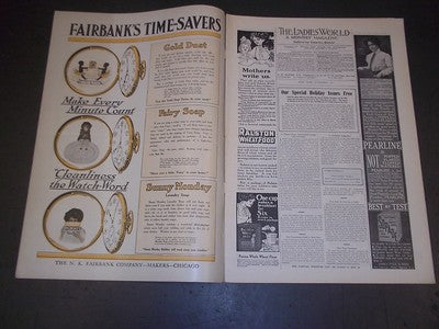 1911 NOVEMBER THE LADIES' WORLD MAGAZINE - GREAT PHOTOS AND ADS - SP 2986