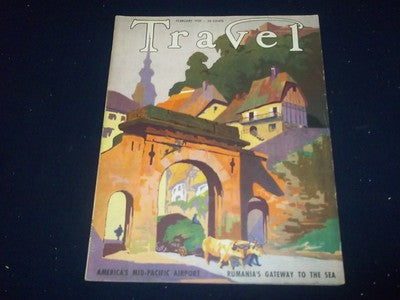 1939 FEBRUARY TRAVEL MAGAZINE - PICTURESQUE LORRAINE - II 1896