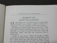 1921 VIGNETTES OF SAN FRANCISCO BOOK BY ALMIRA BAILEY - KD 1775C