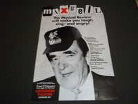 1994 MAXWELL CRITERION THEATER POSTER JOHN SAVIDENT HARRY BURTON - P 198