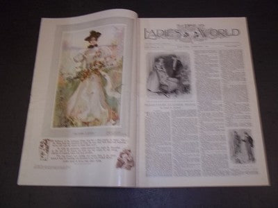 1898 FEBRUARY THE LADIES' WORLD MAGAZINE - GREAT PHOTOS AND ADS - SP 3037