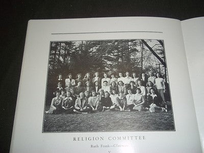 1948 TEMPORA ET MORES HARTRIDGE GIRLS SCHOOL YEARBOOK NEW JERSEY - YB 635