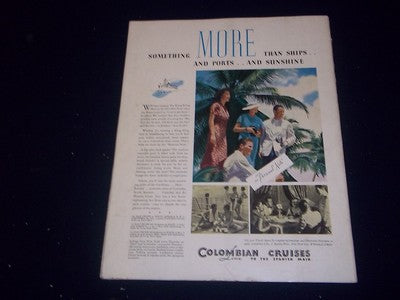 1936 JANUARY TRAVEL MAGAZINE - THE BULL FIGHT - II 1938