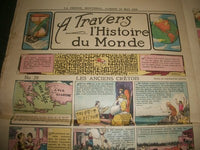 1930 MAY 10 LA PRESSE MAGAZINE ILLUSTRE' FRENCH NEWSPAPER COLOR COMICS - NP 1036