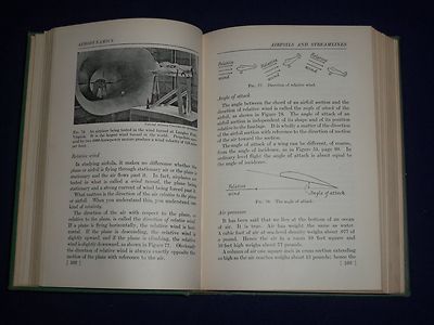 1941 ELEMENTS OF AERONAUTICS BOOK BY FRANCIS POPE - NICE ILLUSTRATIONS - KD 1470