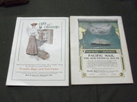 1905 COUNTRY CALENDAR MAGAZINE LOT OF 2 DIFFERENT ISSUES - VOL 1 # 1 - II 4269