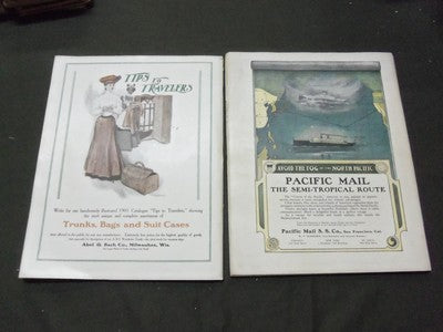 1905 COUNTRY CALENDAR MAGAZINE LOT OF 2 DIFFERENT ISSUES - VOL 1 # 1 - II 4269
