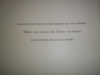 1906 ALT-NURNBERGS PROFANARCHITEKTUR LOT OF 112 PLATES - GERMAN - O 2081