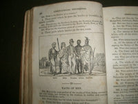 1847 MITCHELL'S SCHOOL OF GEOGRAPHY SECOND EDITION BOOK - ILLUSTRATED - KD 1775Z