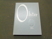 1963 THE OBITER BLOOMSBURG STATE COLLEGE YEARBOOK - PENNSYLVANIA - YB 300