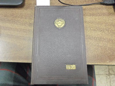 1934 SAINT AGNES HIGH SCHOOL YEARBOOK - THE AGNITA - WEST CHESTER PA - YB 632