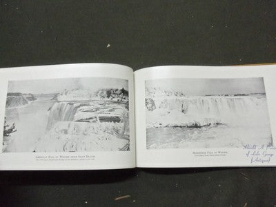 1900 OLD & NEW VIEWS OF NIAGRA FALLS BOOK 5TH EDITION - GREAT PHOTOS - J 5201