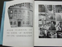 1946 CITY COLLEGE BUSINESS & CIVIC ADMIN SCHOOL YEARBOOK - NY - LEXICON - YB 330
