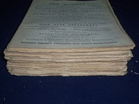 1886 THE ACADEMY WEEKLY REVIEW OF LITERATURE LOT OF 37 ISSUES - LONDON - O 2385
