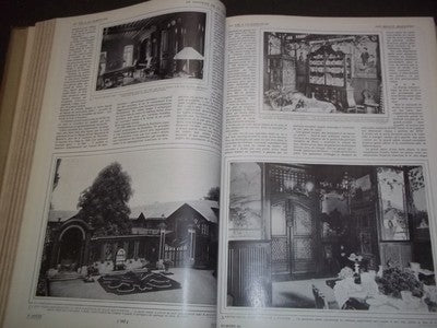 1908 JUL-DEC VIE A LA CAMPAGNE MAGAZINE VOLUME - FRENCH - NICE COVERS - KD 977