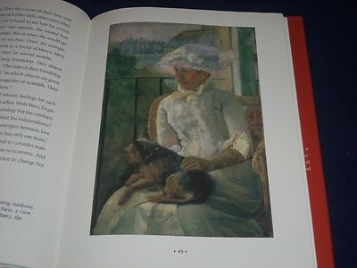 1990 MARY CASSATT HARDCOVER BOOK BY SUSAN E. MEYER - ILLUSTRATIONS - KD 1604
