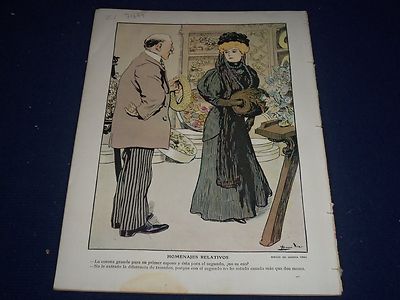 1908 NOVEMBER 7 BLANCO Y NEGRO SPANISH MAGAZINE - NICE ILLUSTRATIONS - J 298