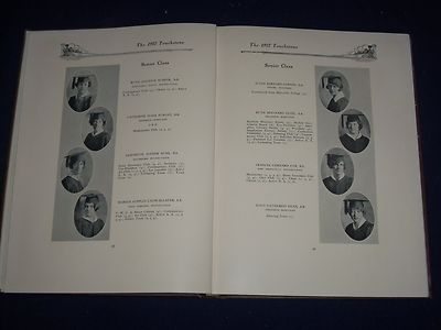1927 THE TOUCHSTONE HOOD COLLEGE YEARBOOK - MARYLAND - GREAT PHOTOS - YB 108