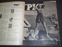 1939 OCT 17 PIC MAGAZINE - DENISE, JOHNNY TIGER AND MAUREEN O'HARA - II 7448