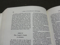 1964 JOHN F KENNEDY MEMORIAL ADDRESSES BOOK INSCRIBED BY JOE MINNISH - KD 1870I