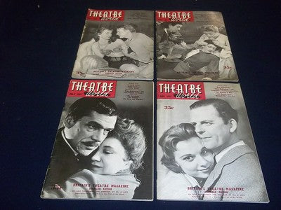 1957 THEATRE WORLD MAGAZINE LOT OF 12 - COMPLETE YEAR - UNITED KINGDOM - O 1246