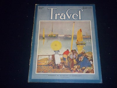 1925 OCTOBER TRAVEL MAGAZINE - BRIDLINGTON ON THE LONDON RAILROAD - II 1849