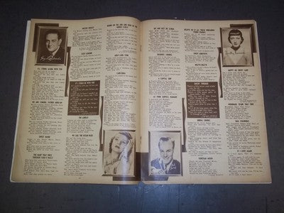 1939 SING SESSION MAGAZINE VOLUME 1 NO. 1 - II 2378