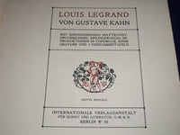 MODERNE FRANZOSISCHE MALER GERMAN BOOK - GREAT PRINTS - KD 1141