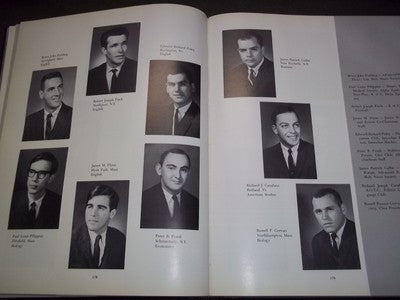 1966 SHIELD ST. MICHAEL'S COLLEGE YEARBOOK - WINOOSKI, VERMONT - PHOTOS - YB 313