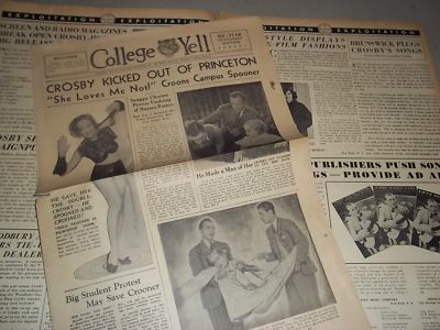 1934 SHE LOVES ME NOT MOVIE PRESS BOOK STARS BING CROSBY & MIRIAM HOPKINS - P 47