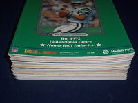 1990-1992 NEW YORK GIANTS GAME DAY PROGRAM LOT OF 13 - GREAT PHOTOS - O 2386