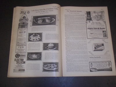 1908 JANUARY THE LADIES' WORLD MAGAZINE - GREAT PHOTOS AND ADS - SP 3005