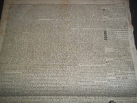 1826 NATIONAL GAZETTE & LITERARY REGISTER NEWSPAPER LOT OF 13 - NP 1432