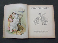 1900S HAPPY LITTLE FARMERS CHILDREN'S BOOK - DEWOLFE, FISKE & CO. - KD 1744H