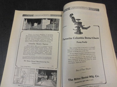 1905 NOVEMBER ITEMS OF INTEREST MAGAZINE - DENTAL ADVERTISEMENTS - II 7101