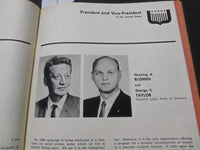1968 OFFICIAL VOTERS PAMPHLET - UNITED STATES ELECTION - NIXON AGNEW - J 5207