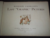1888 LAST GRAPHIC PICTURES BOOK- RANDOLPH CALDECOTT- COLOR ILLUSTRATIONS- KD 999