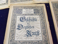 1885-1889 GESCHICHTE DER DEUTSCHEN KUNST MAGAZINE - LOT OF 12 - GERMAN - O 2005