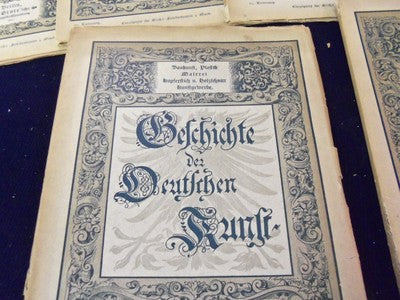 1885-1889 GESCHICHTE DER DEUTSCHEN KUNST MAGAZINE - LOT OF 12 - GERMAN - O 2005