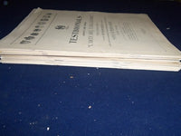1912-1914 IL SARTO ITALIAN MAGAZINE LOT OF 30-1915 TESTIMONIALS MAGAZINE- O 1851