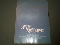 1983 ALL THE RIGHT MOVES MOVIE PROMOTIONAL PIECE - TOM CRUISE - II 7934