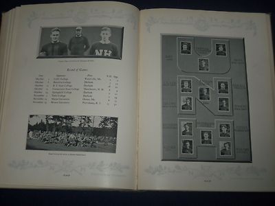 1929 THE GRANITE UNIVERSITY OF NEW HAMPSHIRE YEARBOOK - NICE PHOTOS - YB 244